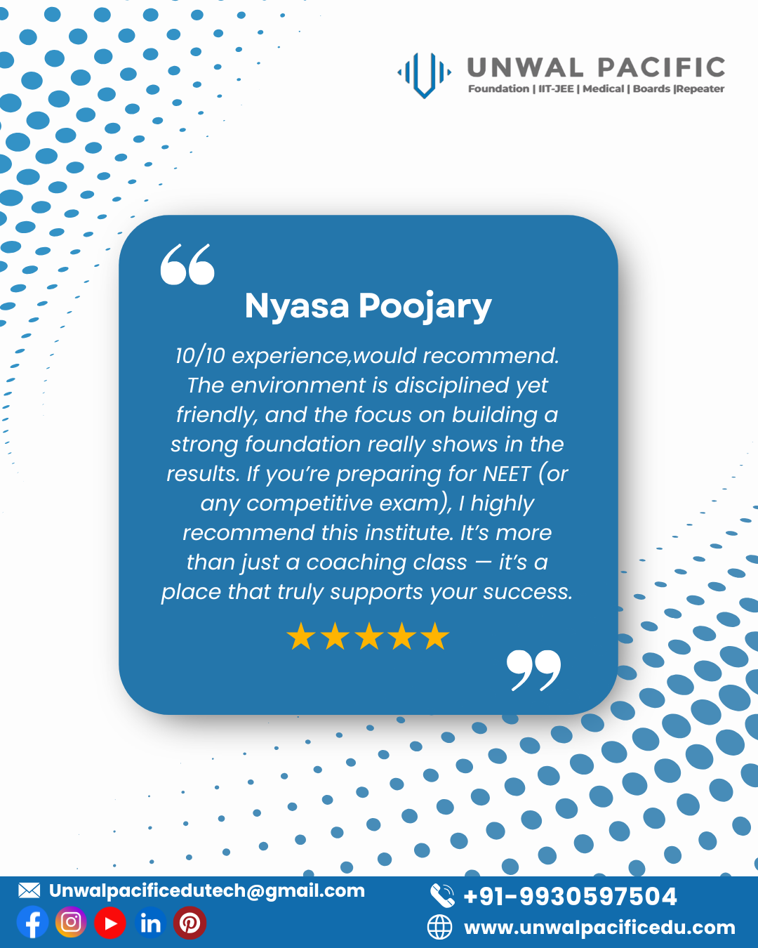 Blue and White Modern Expert Virtual Coaching Promotion Instagram Post (15)